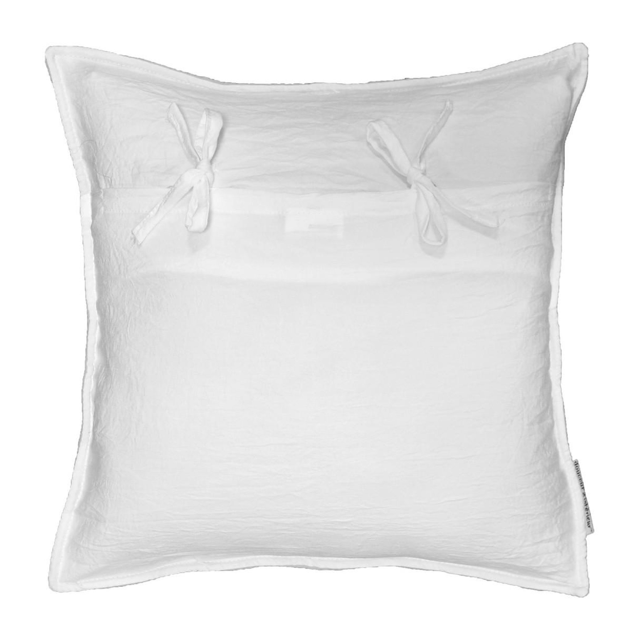 Voir la diapositive 2 : Douceur d'Intérieur Housse de coussin  mellow  60x60cm gris & blanc