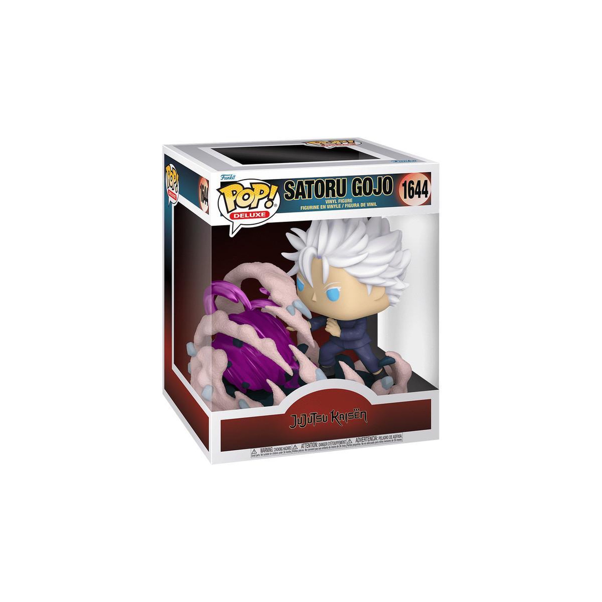 Voir la diapositive 3 : Funko Figurine Funko Pop Deluxe Jujutsu Kaisen Satoru Gojo Hit Purple