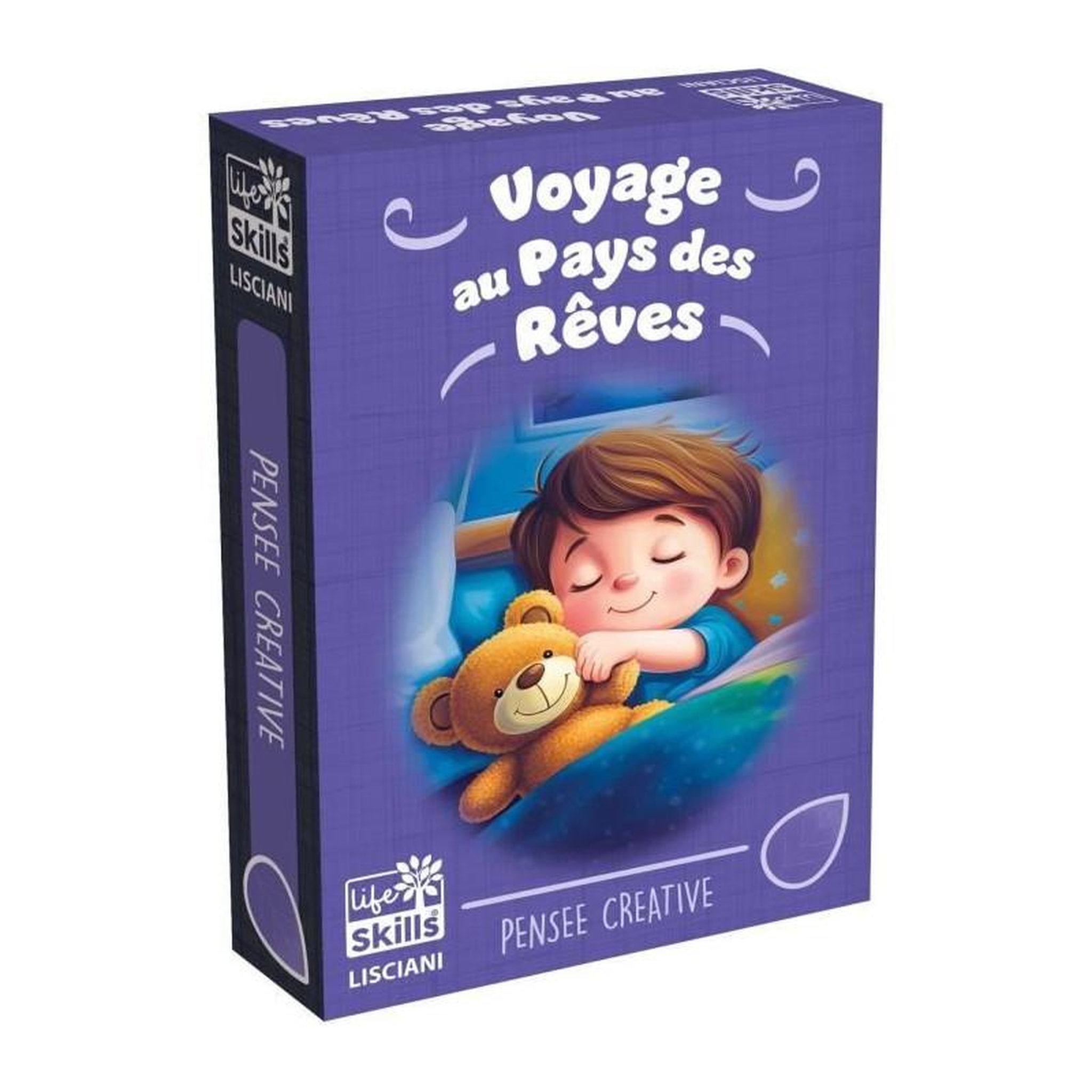 LISCIANI GIOCHI Jeu de cartes pour une bonne nuit - Jeu Éducatif - LIFE SKILLS - Cartes illustrées