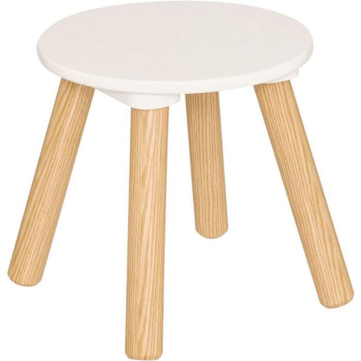 Atmosphera Kids Coiffeuse Enfant Avec Tabouret  Nomade  89cm Blanc