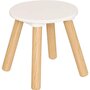 Voir la diapositive 3 : Atmosphera Kids Coiffeuse Enfant Avec Tabouret  Nomade  89cm Blanc
