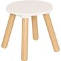 Voir la diapositive 3 : Atmosphera Kids Coiffeuse Enfant Avec Tabouret  Nomade  89cm Blanc