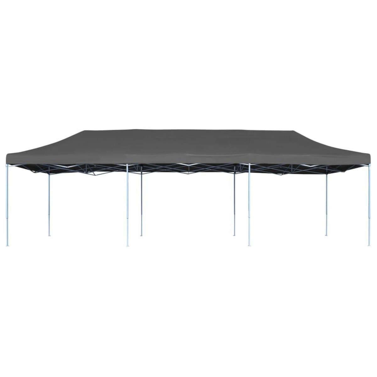 VIDAXL Tente de reception pliable 3 x 9 m Anthracite