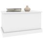Voir la diapositive 4 : VIDAXL Boîte de rangement blanc brillant 70x40x38 cm bois d'ingenierie