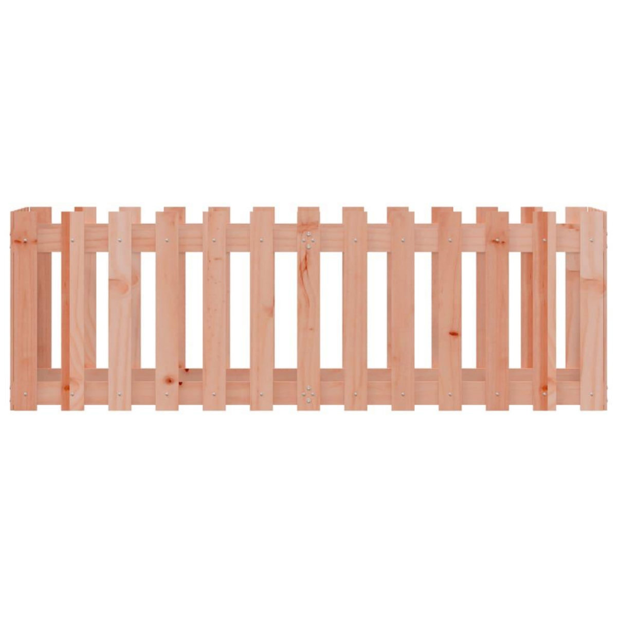 VIDAXL Lit sureleve de jardin design de cloture bois douglas massif