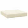 Voir la diapositive 5 : VIDAXL Coussins de palette lot de 2 blanc creme tissu oxford