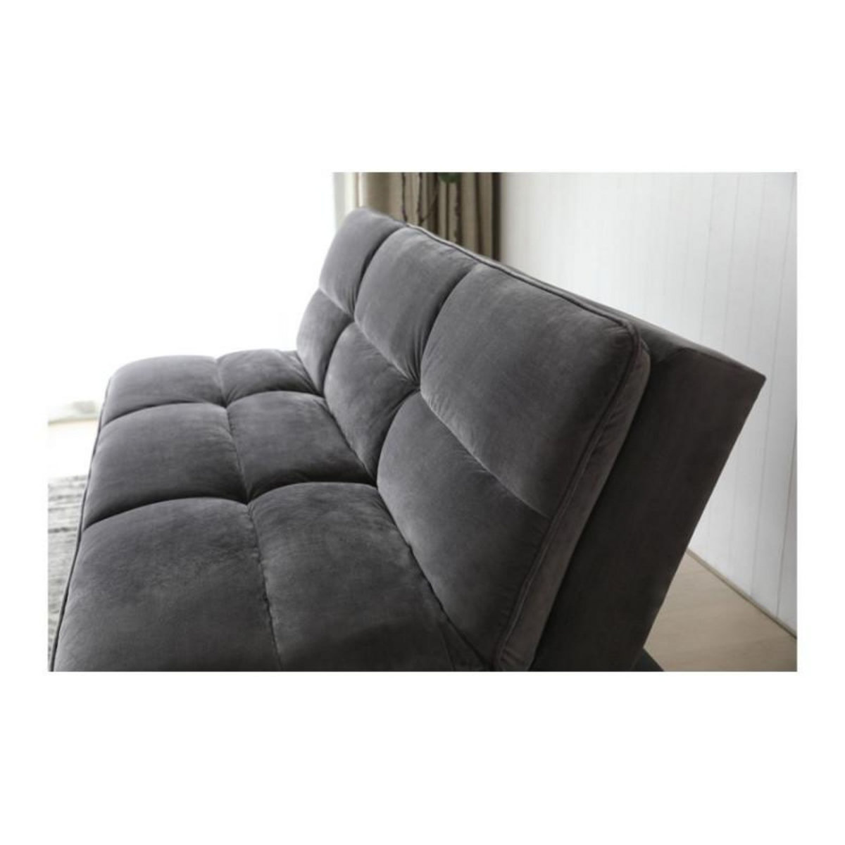 WILSA Canapé convertible  Leeds  anthracite