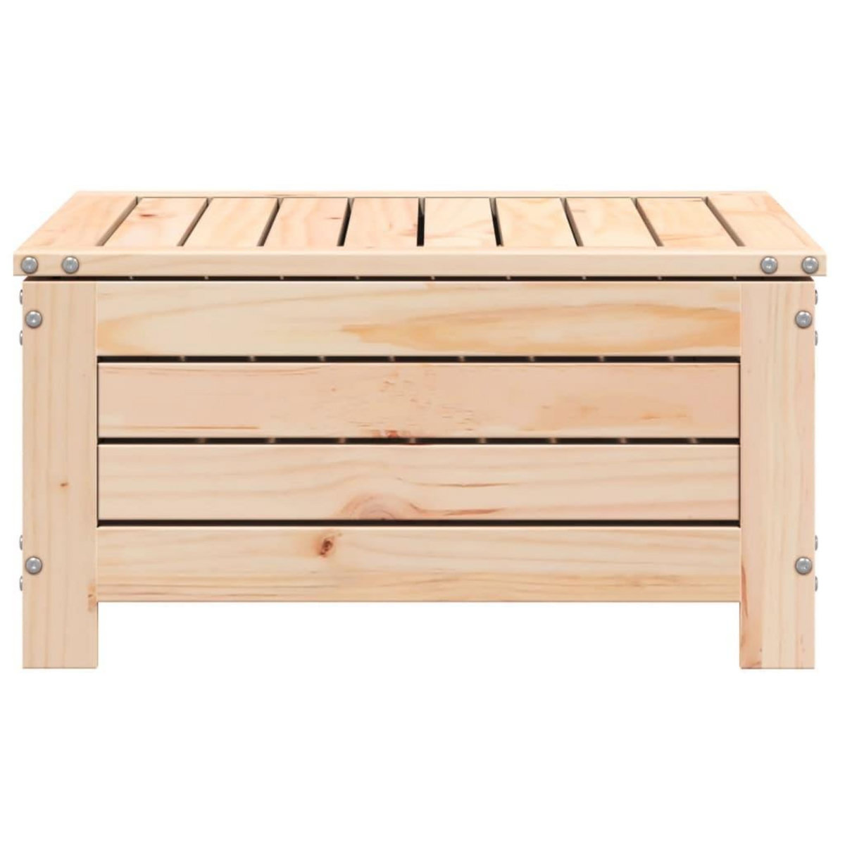 VIDAXL Repose-pied de jardin 62x63,5x32 cm bois de pin massif