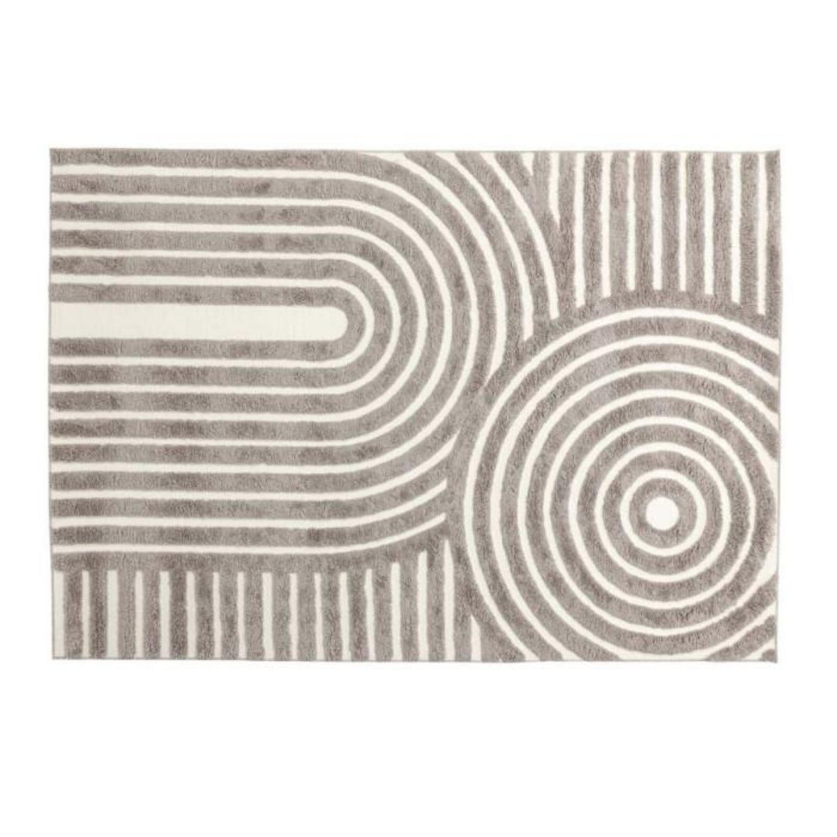 Paris Prix Tapis Déco  Nikita  160x230cm Gris