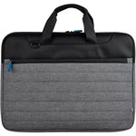 ESSENTIEL B Sacoche 17'' Classic gris/bleu