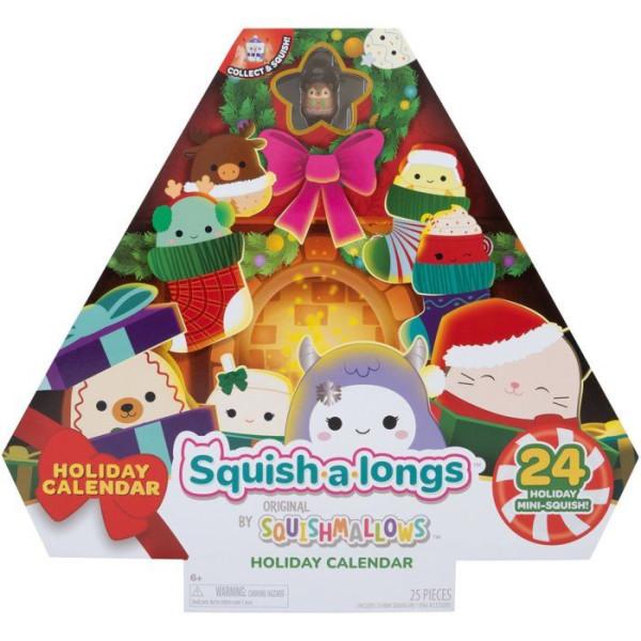 SQUISHMALLOWS Calendrier de l'avent - SQUISHMALLOWS - Squish-a-longs - 24 Mini-Squish - édition fetes