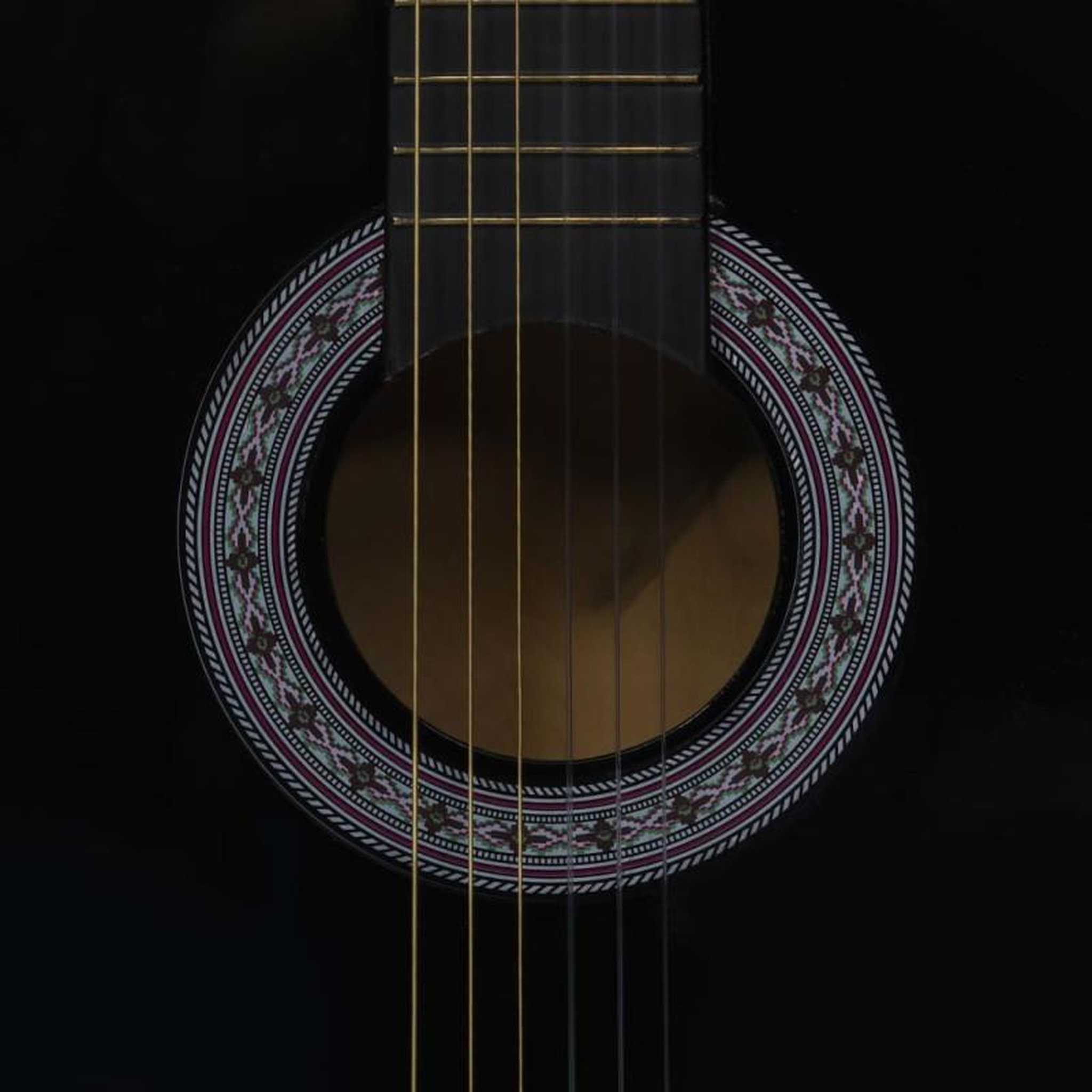 Voir la diapositive 6 : VIDAXL Guitare classique avec sac pour débutants Noir 3 4 36