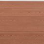 Voir la diapositive 4 : VIDAXL Ensemble de panneaux de cloture marron 180x186 cm WPC