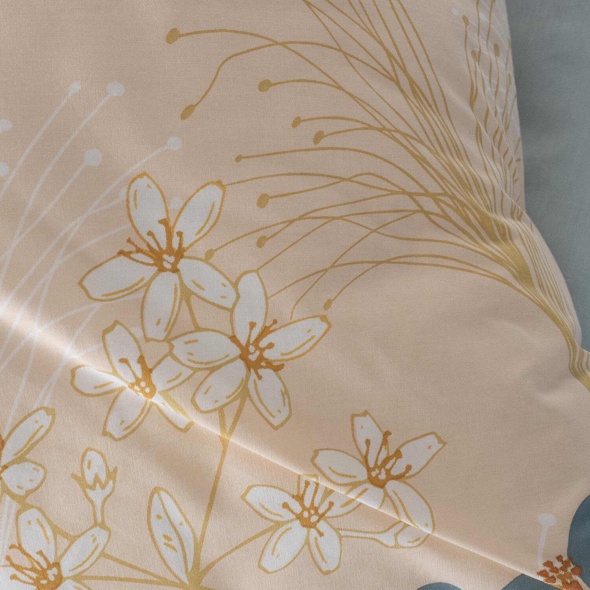 Voir la diapositive 4 : Home collection Parure de couette 3pcs 240x220cm better coton helia