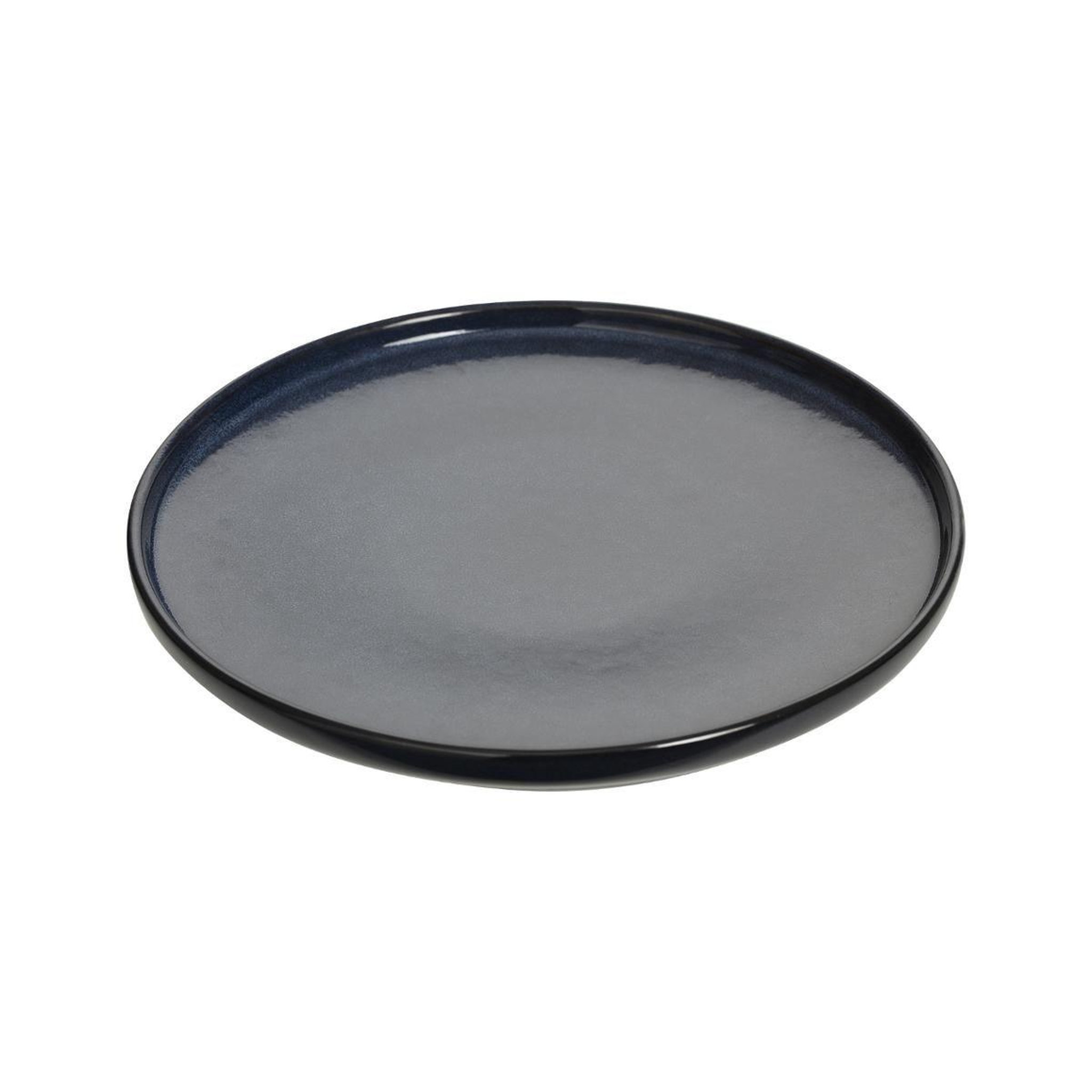Voir la diapositive 2 : SECRET DE GOURMET Lot de 6 Assiettes à Dessert  Terre Inconnue  21cm Bleu