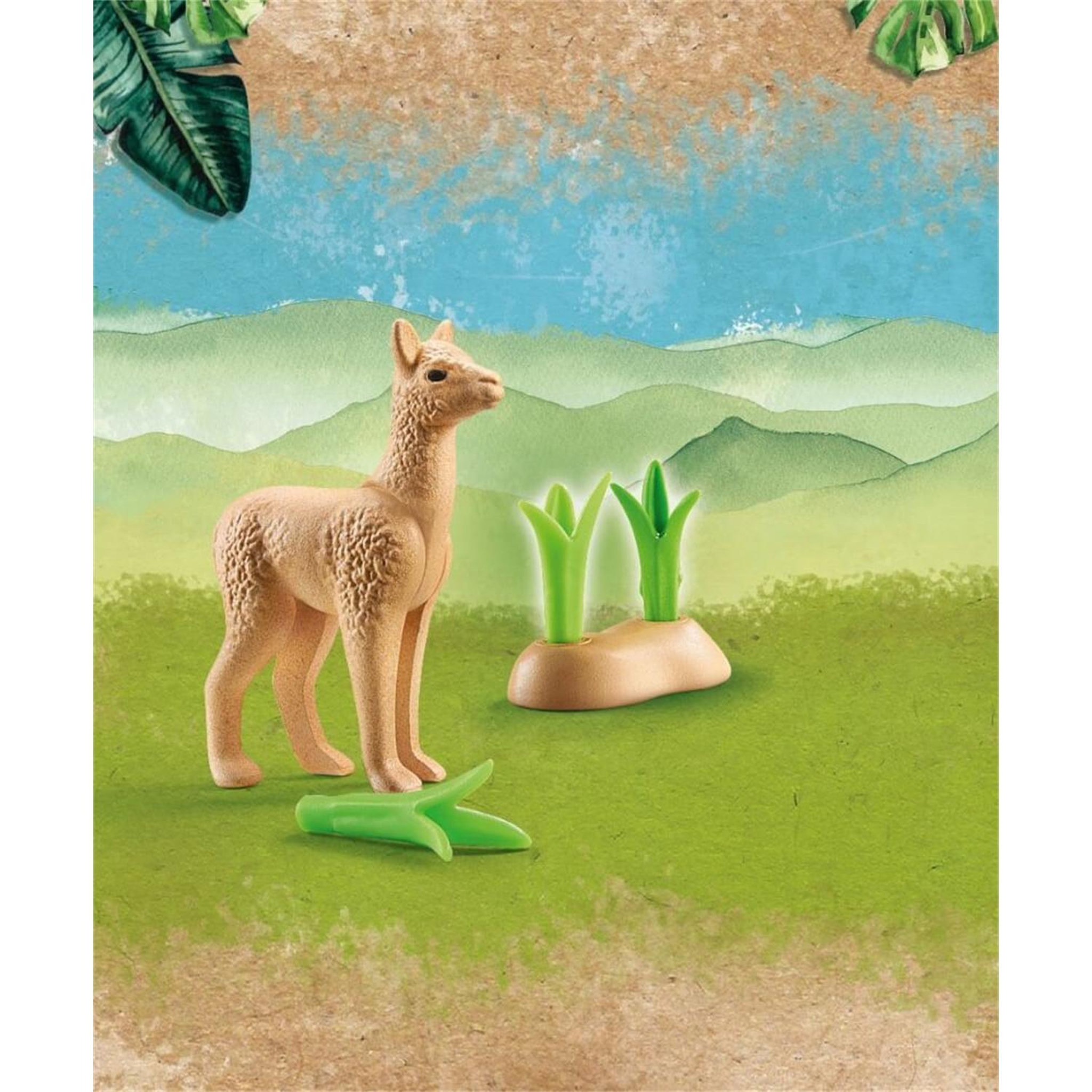Voir la diapositive 2 : PLAYMOBIL Wiltopia Bébé Alpaga