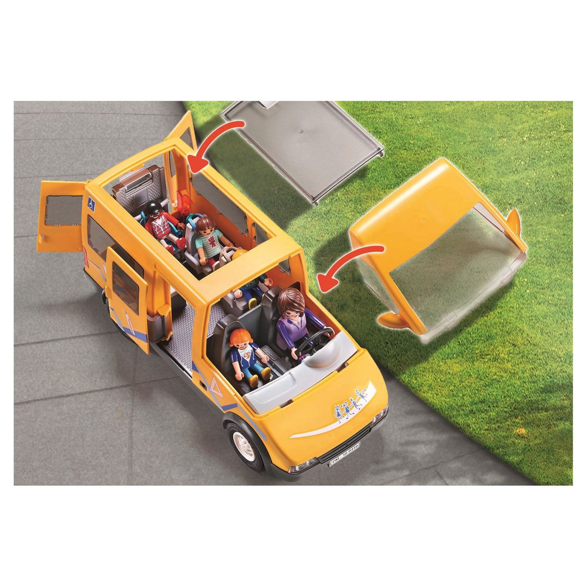 PLAYMOBIL 9419 - City Life - Bus scolaire