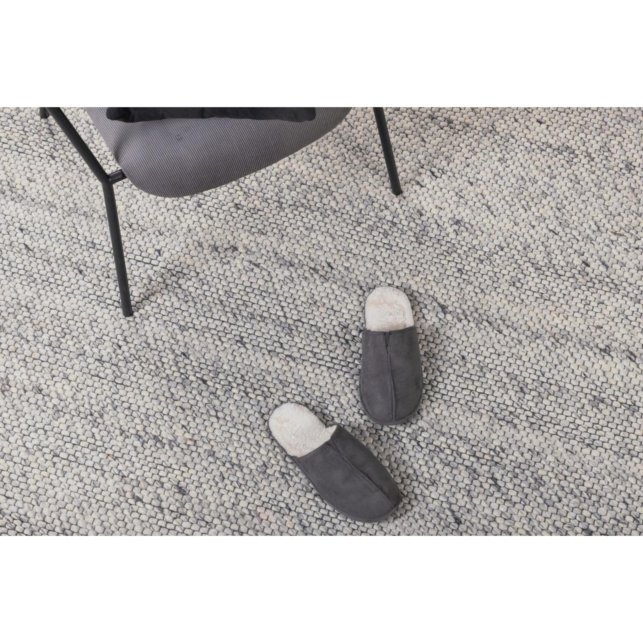 Voir la diapositive 6 : Paris Prix Tapis déco en laine  ganga  171x243cm gris