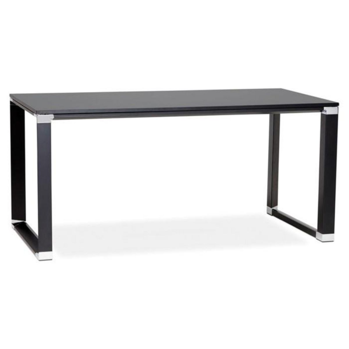 Paris Prix Bureau Design en Bois  Hovik  160cm Noir