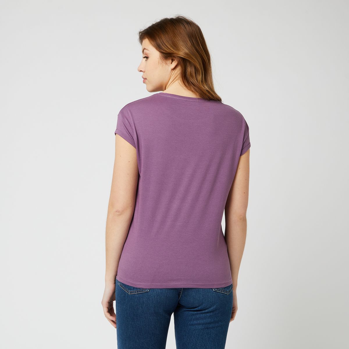 INEXTENSO T-shirt violet femme
