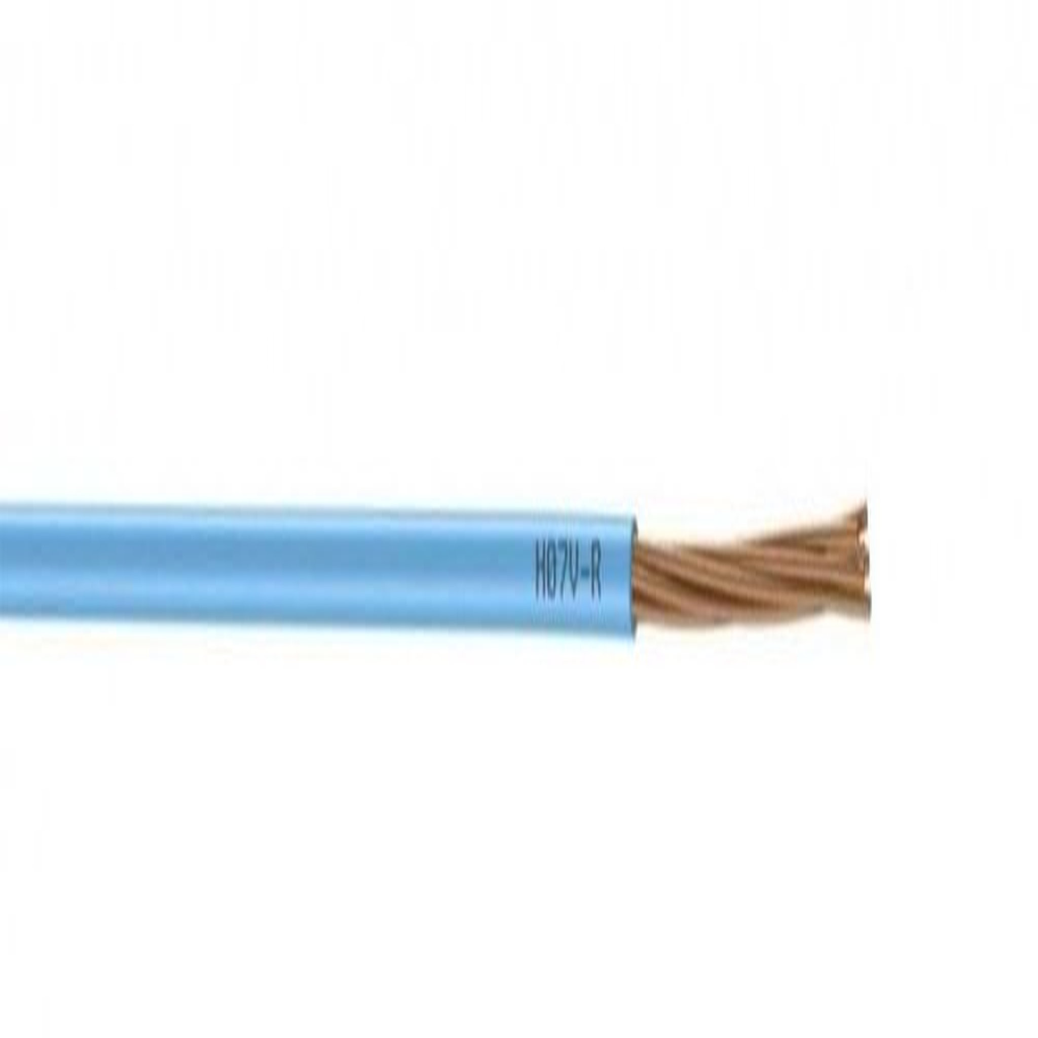 CENTRALE BRICO Fil électrique 10 mm² h07vr, à la coupe, bleu