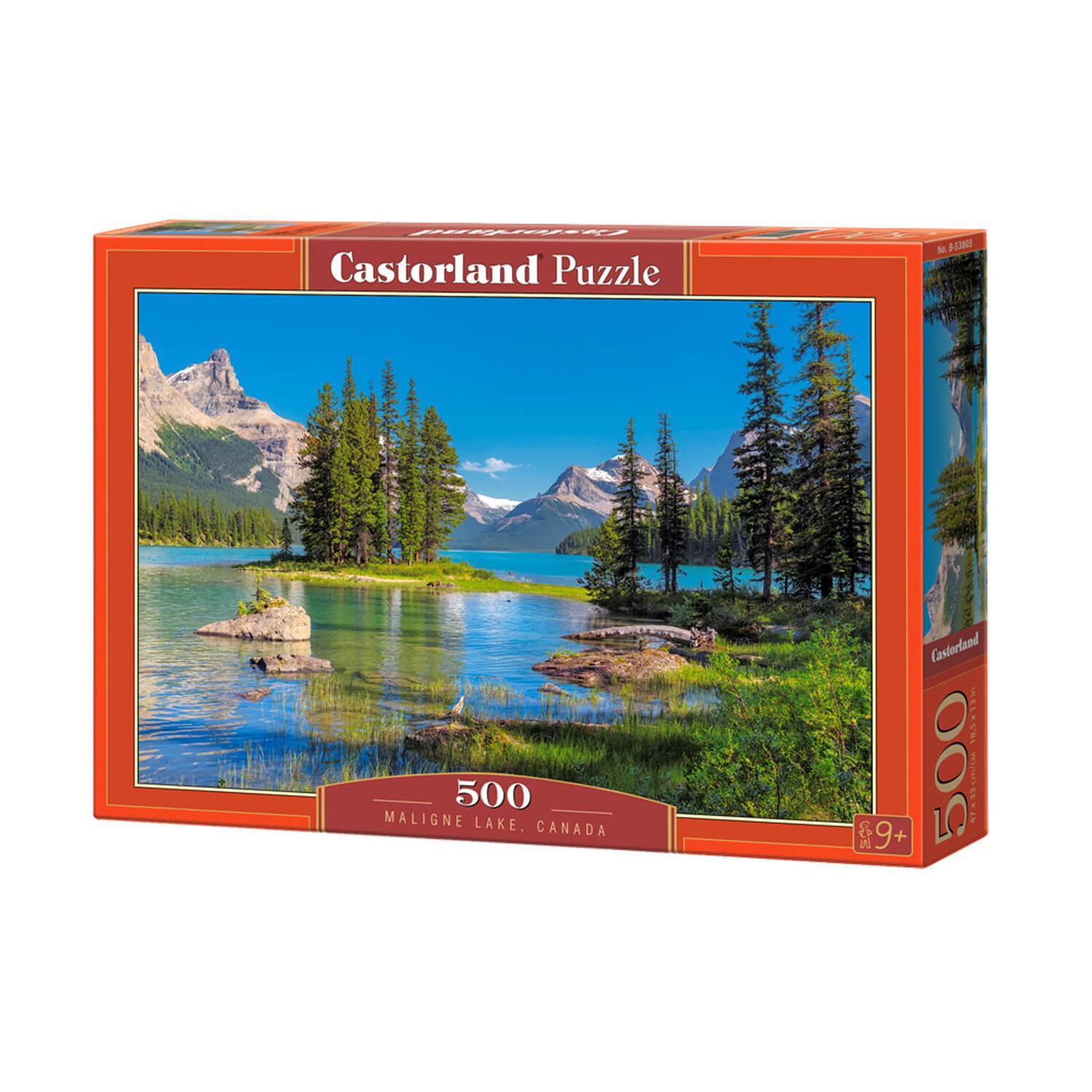 Voir la diapositive 2 : Castorland Puzzle 500 pièces : Lac Maligne, Canada