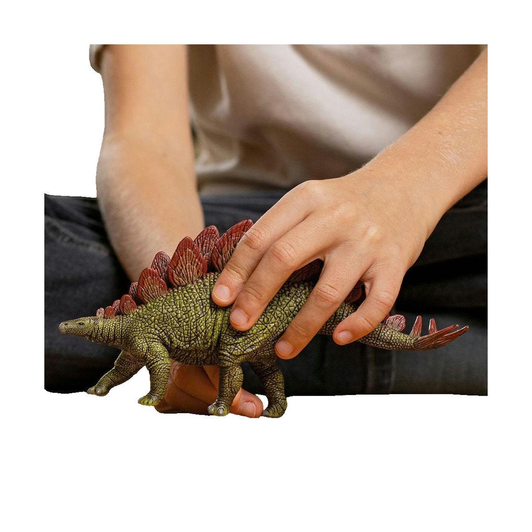 Voir la diapositive 2 : Schleich Stégosaure, figurine avec détails réalistes, jouet dinosaure inspirant l'imagination pour enfants des 4 ans, 5 x 20 x 10 cm -