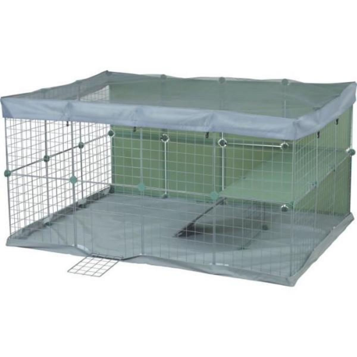 Zolux Enclos modulable - ZOLUX - Neo park - Parc pour petits animaux - Lapins - 140X105X70 - 1,84 m²