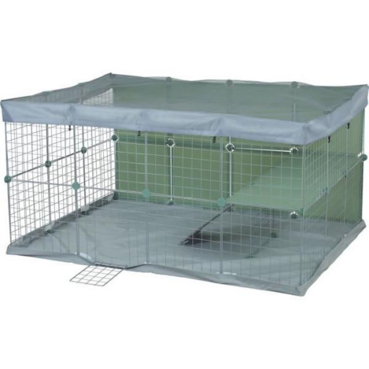 Zolux Enclos modulable - ZOLUX - Neo park - Parc pour petits animaux - Lapins - 140X105X70 - 1,84 m²