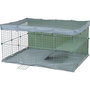 Voir la diapositive 4 : Zolux Enclos modulable - ZOLUX - Neo park - Parc pour petits animaux - Lapins - 140X105X70 - 1,84 m²