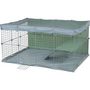 Voir la diapositive 4 : Zolux Enclos modulable - ZOLUX - Neo park - Parc pour petits animaux - Lapins - 140X105X70 - 1,84 m²