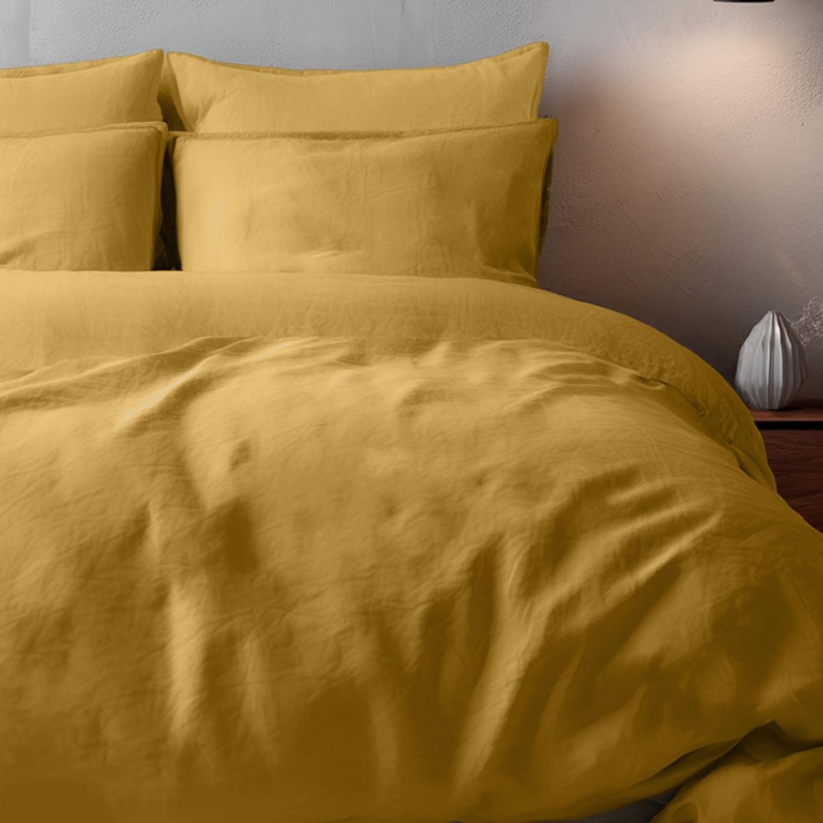 Sensei Maison Housse de couette en percale lavée HOME WASHED