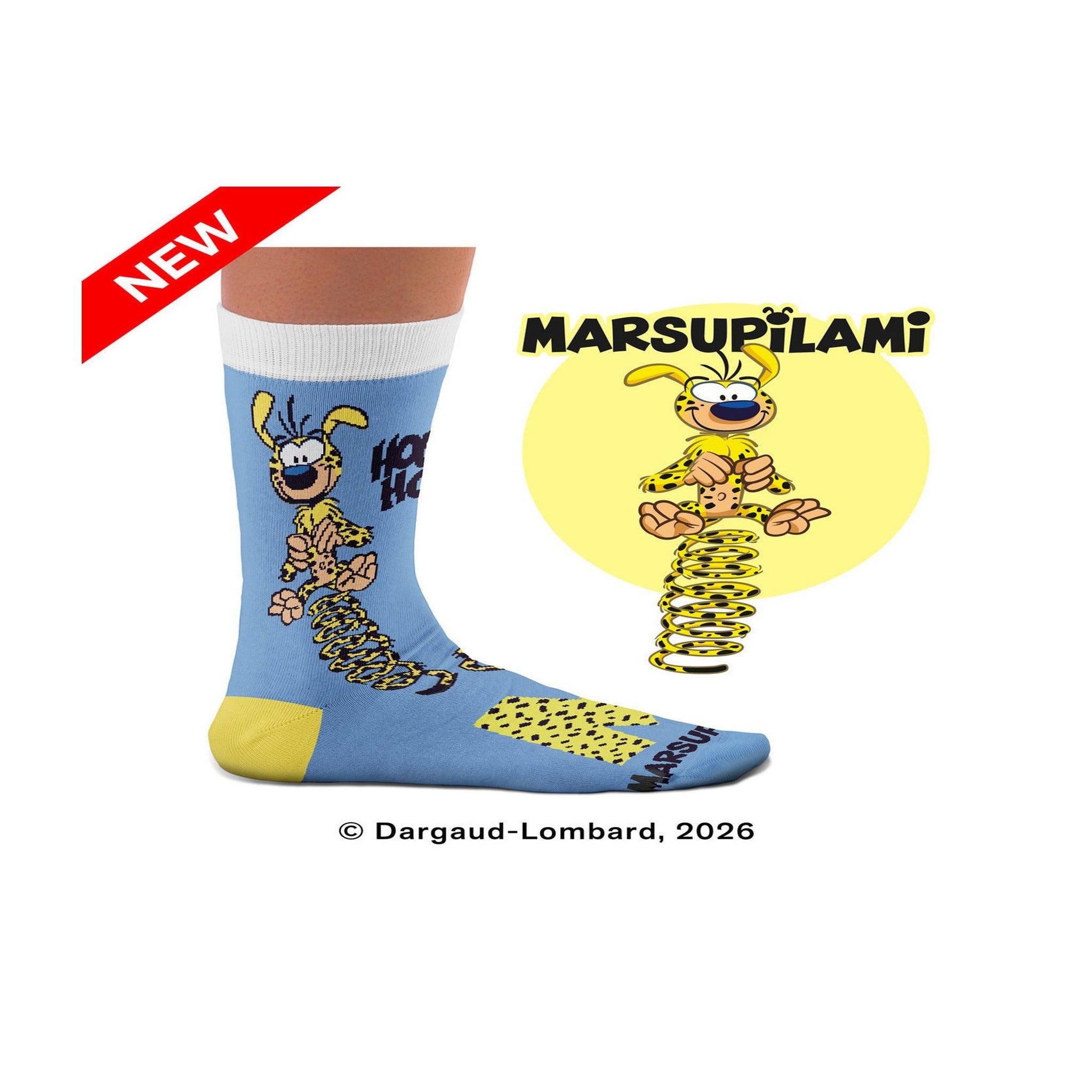 Voir la diapositive 2 : SOCK AFFAIRS Chaussettes marsupilami, marsu jump