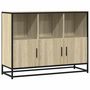 Voir la diapositive 2 : VIDAXL Buffet chene sonoma 100x35x76 cm bois d'ingenierie