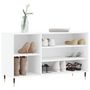 Voir la diapositive 3 : VIDAXL Armoire a chaussures Blanc 102x36x60 cm Bois d'ingenierie