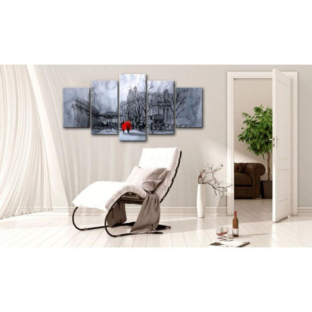 Paris Prix Tableau Imprimé  Blue Walk