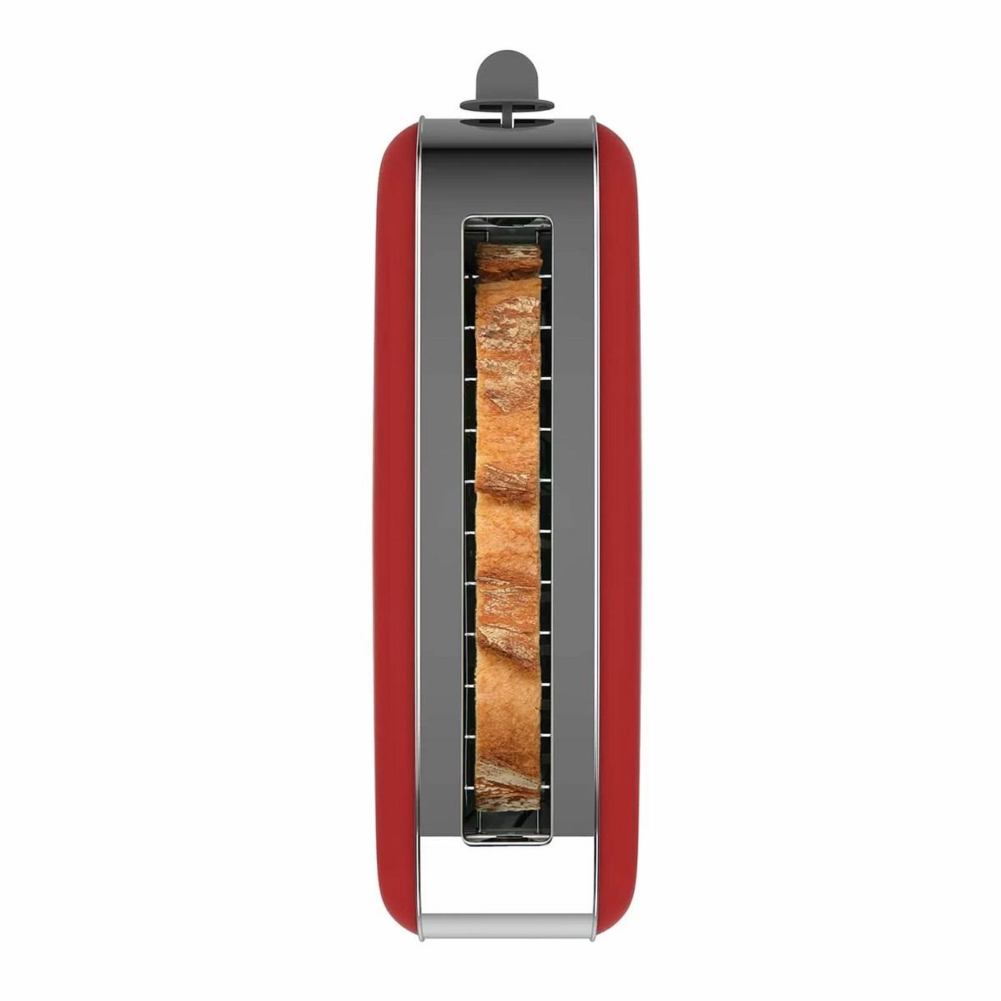 Voir la diapositive 3 : Taurus Grille-pains 1 fente 850w rouge - VINTAGESINGLERED850W