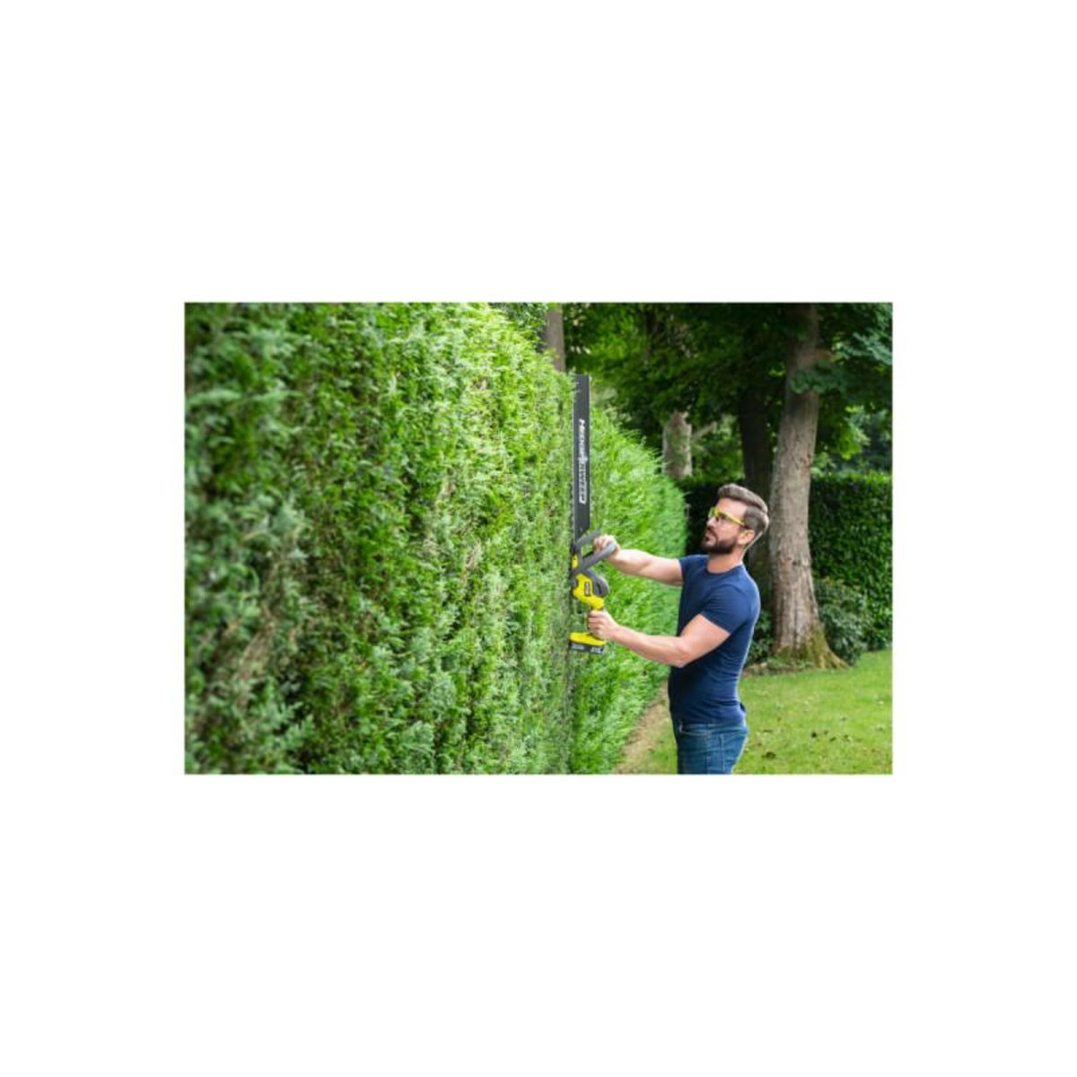 Ryobi Taille-haies RYOBI 18V One+ - 1 batterie 2.0Ah - 1 chargeur - RY18HT55A-120