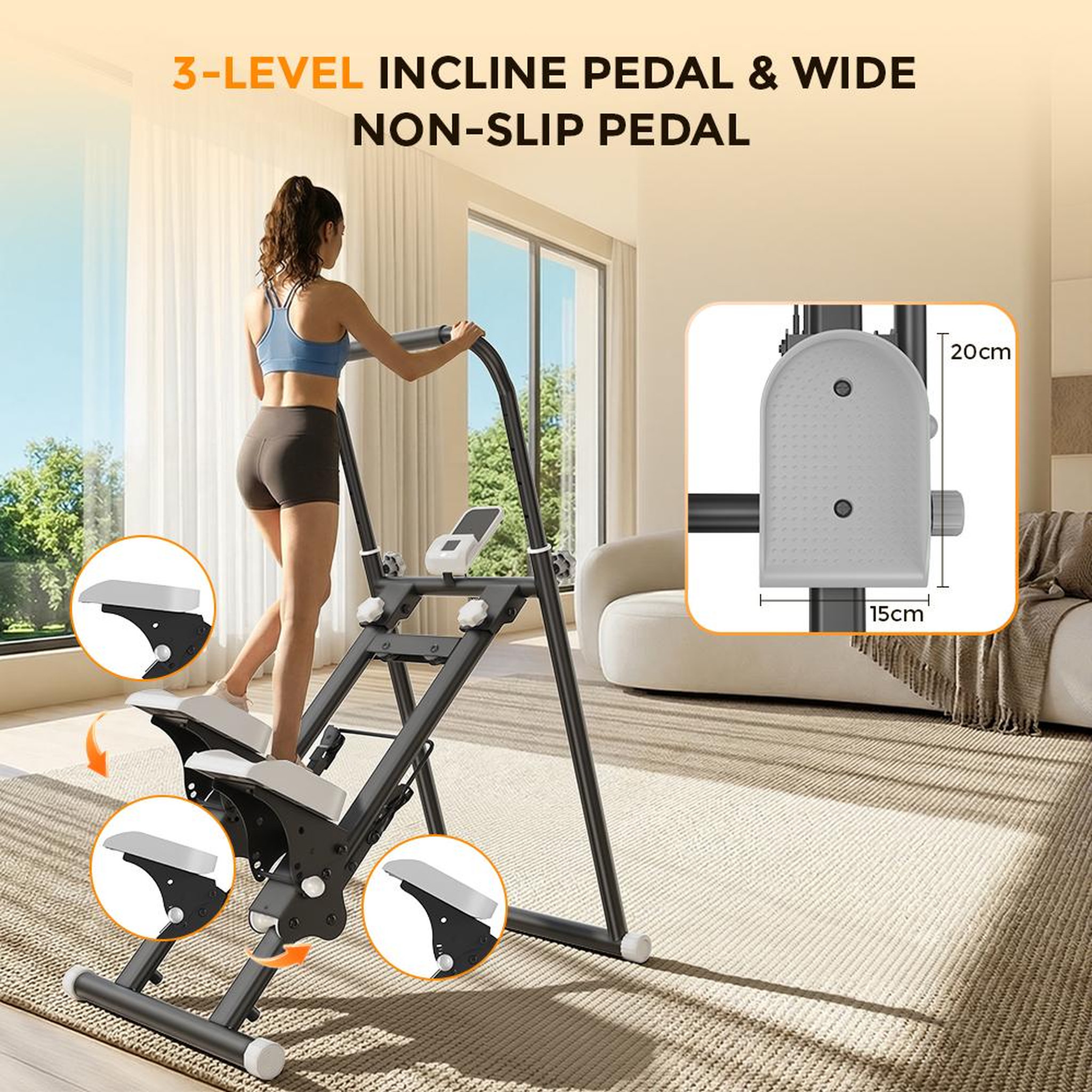 Voir la diapositive 3 : FORMILL Appareil de fitness pliable vertical qk-7906