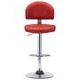 Voir la diapositive 5 : VIDAXL Tabouret de bar Rouge bordeaux Similicuir