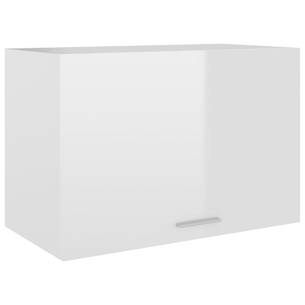 VIDAXL Armoire suspendue Blanc brillant 60x31x40 cm Bois d'ingenierie