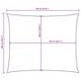 Voir la diapositive 6 : VIDAXL Voile de parasol tissu oxford rectangulaire 6x7 m taupe