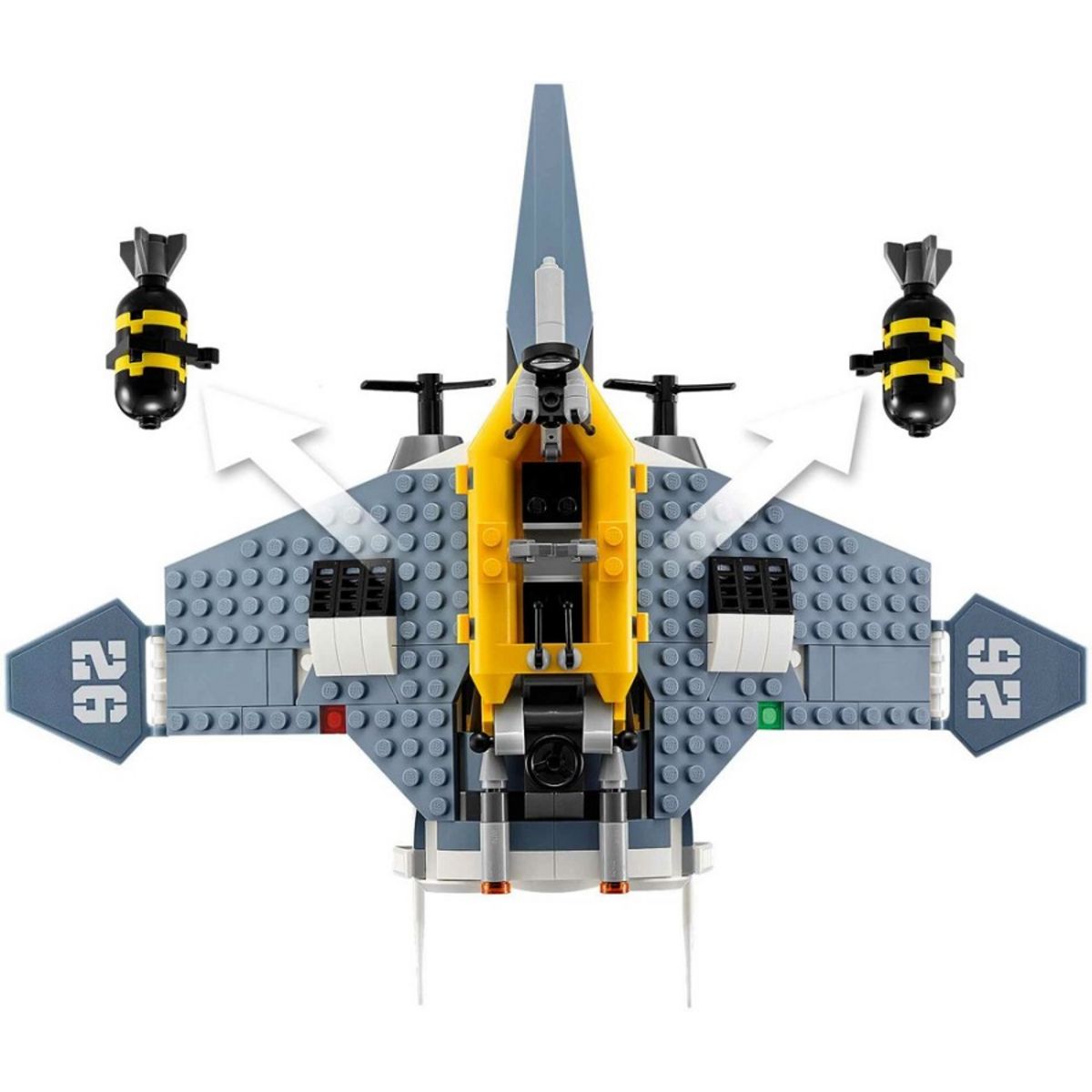 LEGO Ninjago 70609 - Le bombardier Raie Manta