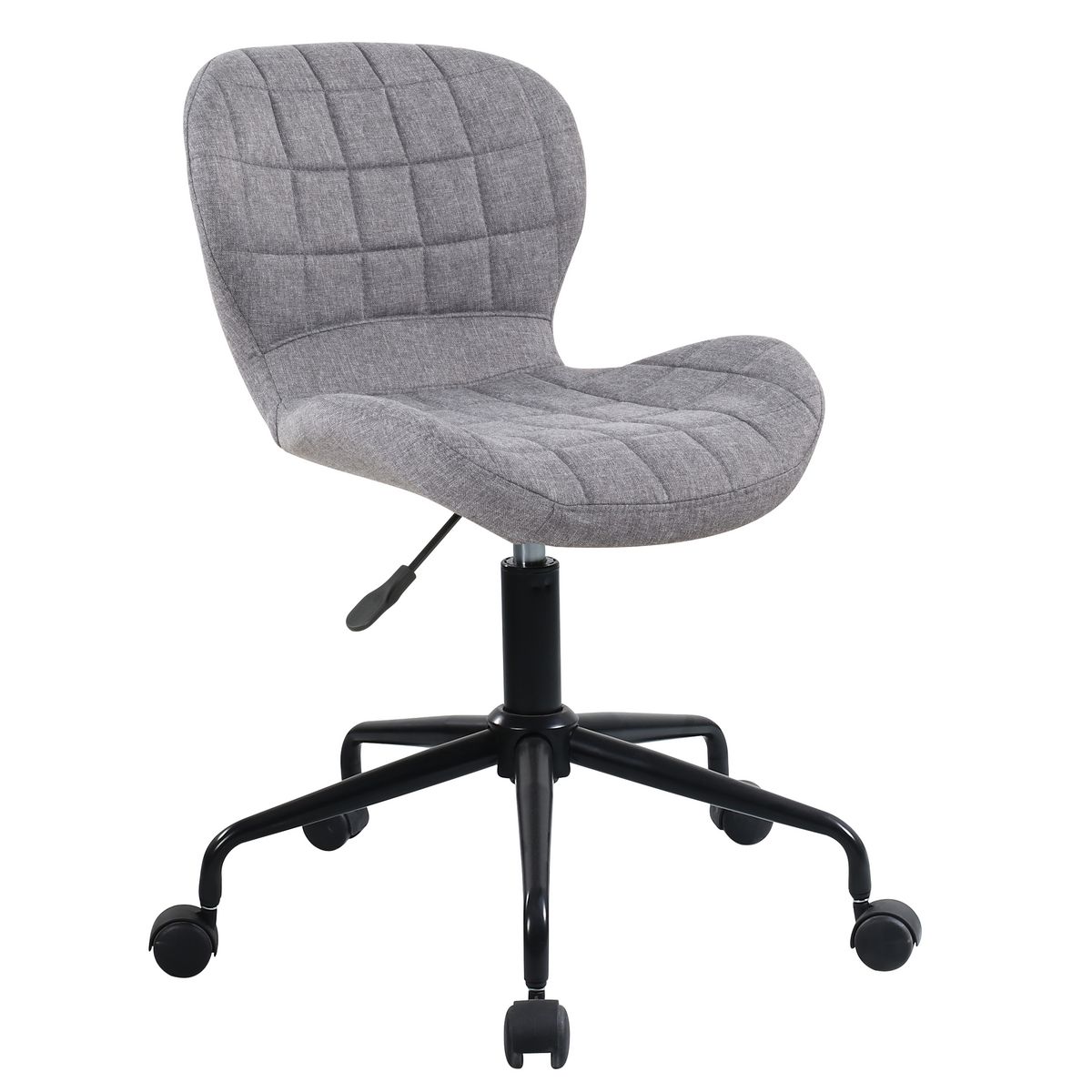 Chaise de bureau tissu AUDE
