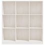 Voir la diapositive 5 : VIDAXL Bibliotheque/Separateur de piece 104x33,5x110 cm pin massif