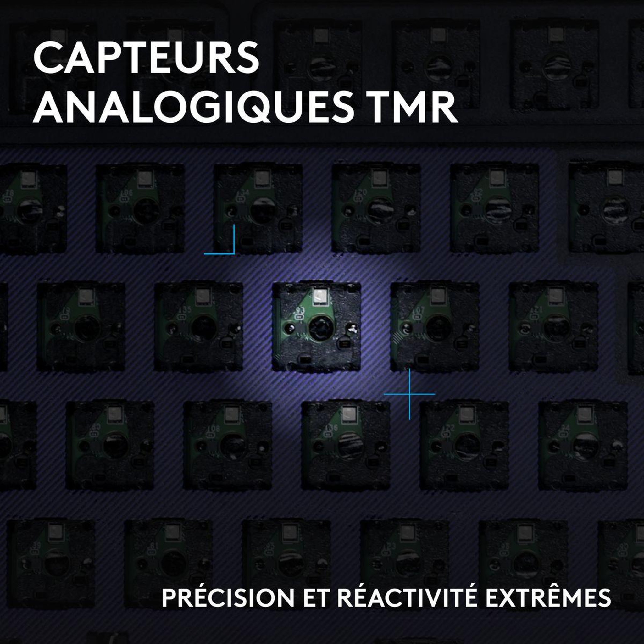Voir la diapositive 3 : Logitech Clavier gamer g512 x 75 noir