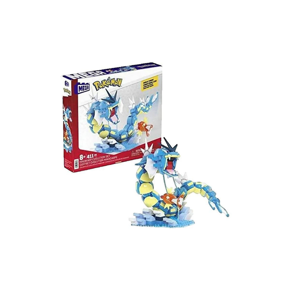 MATTEL Jeu de construction Mattel Mega Construx Évolution Magicarpe