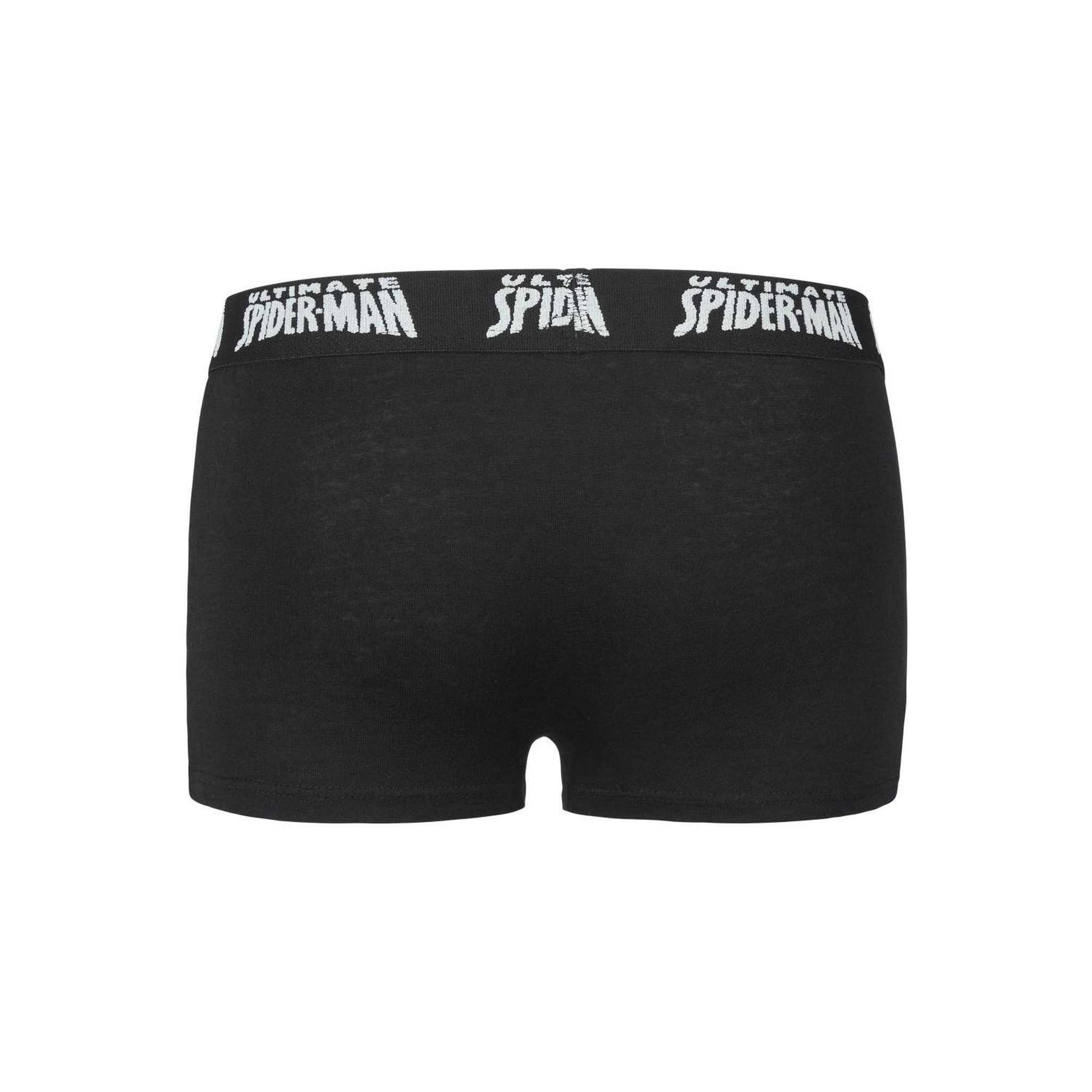 Voir la diapositive 6 : ULTIMATE SPIDER-MAN Lot de 5 Boxers garçon petite taille Spiderman