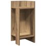 Voir la diapositive 4 : VIDAXL Tables d'appoint 2pcs avec etagere chene artisanal 25,5x27x60cm