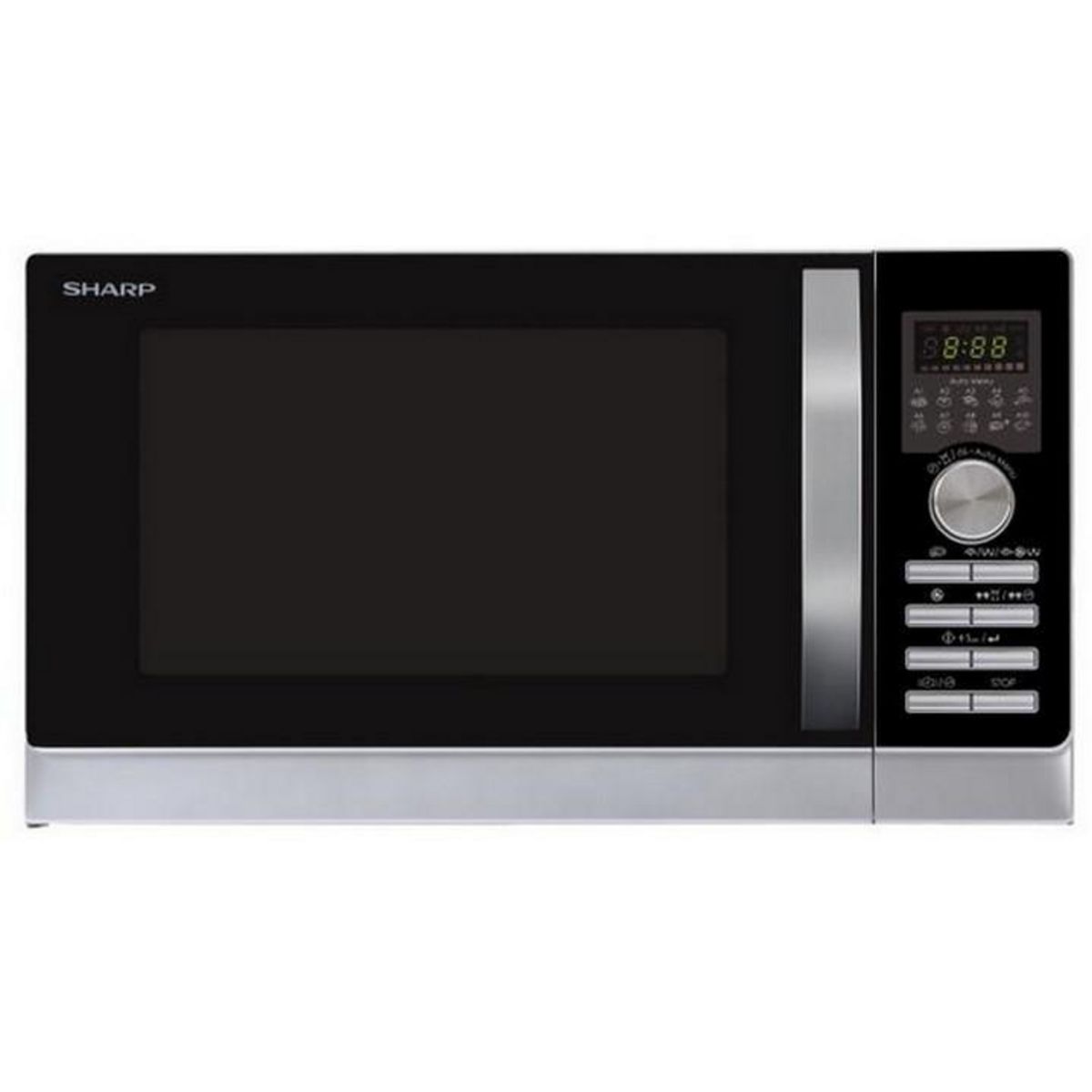 Sharp Micro-ondes + grill 25l 900w silver - r843inw